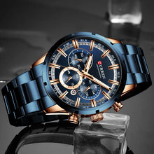 Lade das Bild in den Galerie-Viewer, CURREN Men Watch Top Brand Luxury
