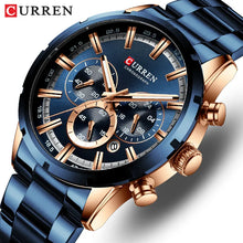 Lade das Bild in den Galerie-Viewer, CURREN Men Watch Top Brand Luxury
